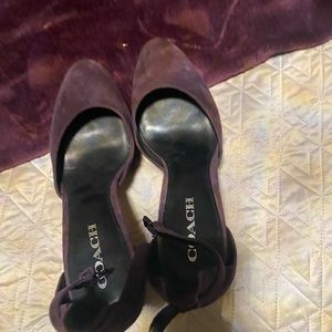 Coach ultra high platform heel